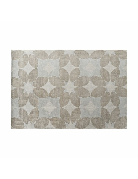 Alfombra DKD Home Decor Beige Poliéster Círculos (160 x 230 x 0.9 cm) Alfombra DKD Home Decor Beige Poliéster Círculos (160 x 230 x 0.9 cm)