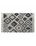 Alfombra DKD Home Decor Blanco Rojo Algodón (200 x 290 x 1 cm)