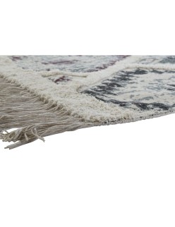 Alfombra DKD Home Decor Blanco Rojo Algodón (200 x 290 x 1 cm)
