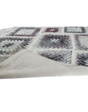 Alfombra DKD Home Decor Blanco Rojo Algodón (200 x 290 x 1 cm)