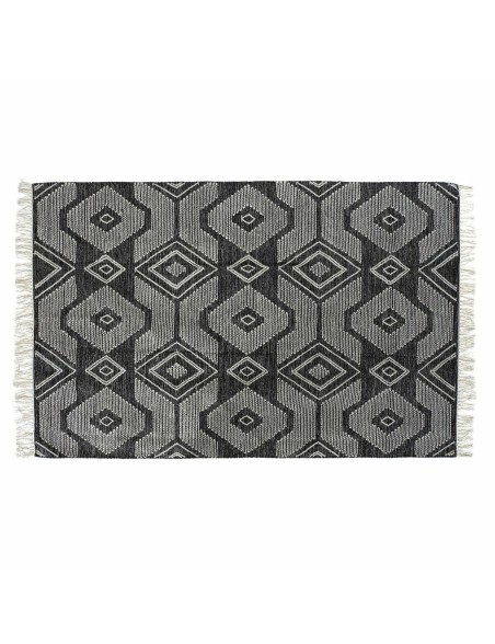 Alfombra DKD Home Decor Blanco Negro Algodón (200 x 290 x 1 cm) Alfombra DKD Home Decor Blanco Negro Algodón (200 x 290 x 1 cm)