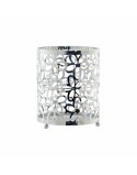 Vassoio Portaposate DKD Home Decor Margarita Argentato Metallo Plastica 12 x 12 x 15 cm