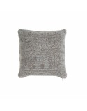 Cojín DKD Home Decor Plástico Marrón claro Rectangular Cuadrada Árabe 45 x 12 x 45 cm