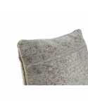 Cojín DKD Home Decor Plástico Marrón claro Rectangular Cuadrada Árabe 45 x 12 x 45 cm