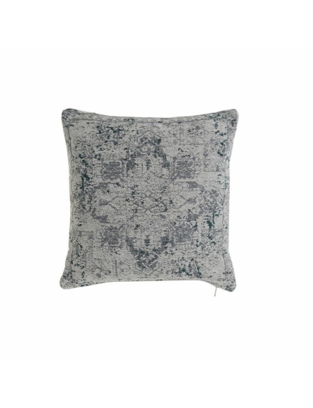 Almofada DKD Home Decor Plástico Azul Quadrado Árabe 45 x 12 x 45 cm Almofada DKD Home Decor Plástico Azul Quadrado Árabe 45 x 12 x 45 cm