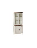 Stand Espositore DKD Home Decor 86 x 40 x 198 cm Cristallo Bianco Plastica Multicolore Marrone scuro