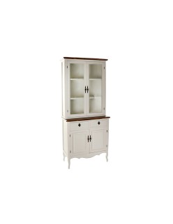 Stand Espositore DKD Home Decor 86 x 40 x 198 cm Cristallo Bianco Plastica Multicolore Marrone scuro