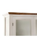 Stand Espositore DKD Home Decor 86 x 40 x 198 cm Cristallo Bianco Plastica Multicolore Marrone scuro