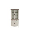 Stand Espositore DKD Home Decor 86 x 40 x 198 cm Cristallo Bianco Plastica Multicolore Marrone scuro