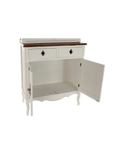 Stand Espositore DKD Home Decor 86 x 40 x 198 cm Cristallo Bianco Plastica Multicolore Marrone scuro