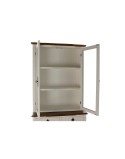 Stand Espositore DKD Home Decor 86 x 40 x 198 cm Cristallo Bianco Plastica Multicolore Marrone scuro