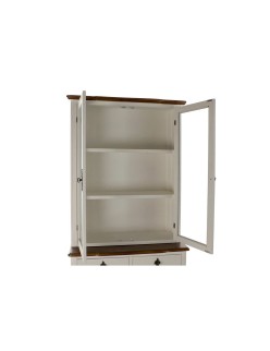 Stand Espositore DKD Home Decor 86 x 40 x 198 cm Cristallo Bianco Plastica Multicolore Marrone scuro