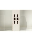 Stand Espositore DKD Home Decor 86 x 40 x 198 cm Cristallo Bianco Plastica Multicolore Marrone scuro