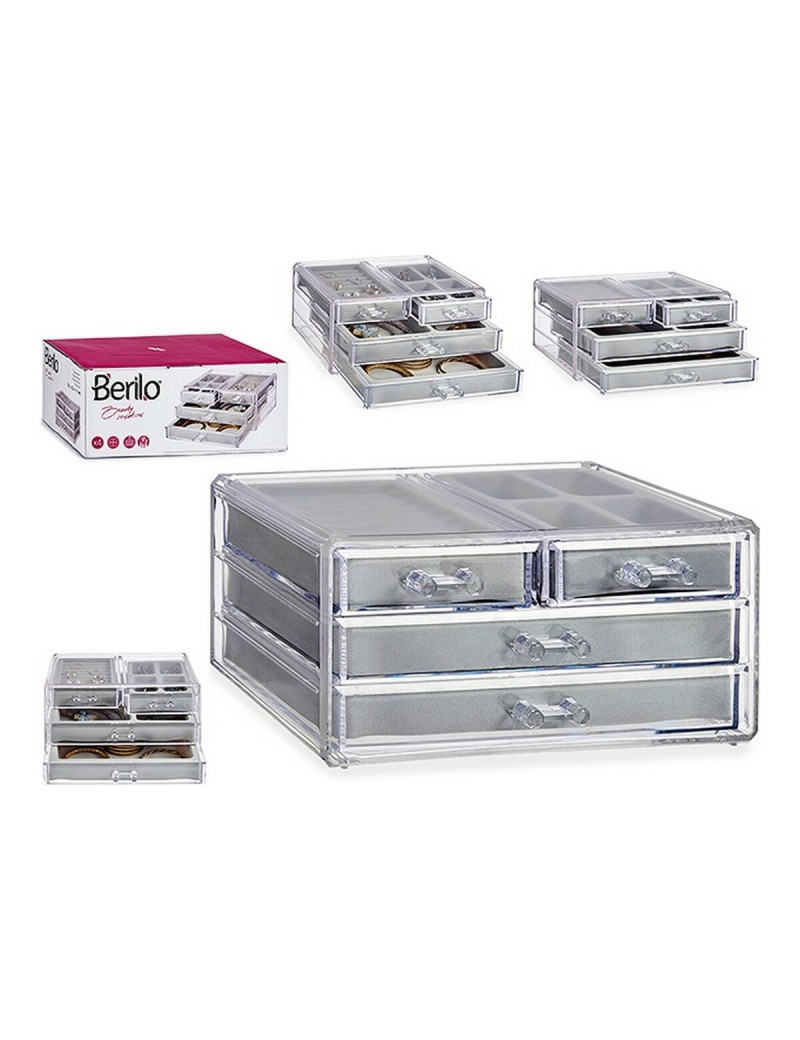 Caja-Joyero Berilo HFX-117 Transparente Metacrilato