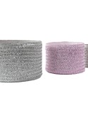 Set di Cestini DKD Home Decor Grigio Rosa polipropilene 27 x 27 x 17 cm