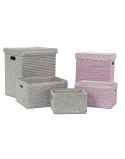 Korb-Set DKD Home Decor PP (42 x 33 x 50 cm) (5 pcs)