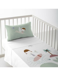 Lenzuolo Superiore Haciendo el Indio Surf 120 x 180 cm (Culla da 80)