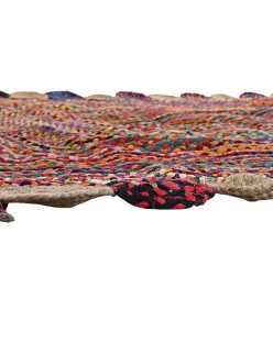 Alfombra DKD Home Decor Algodón Multicolor Jute (200 x 290 x 1 cm)
