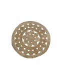 Carpet DKD Home Decor Tropical Jute (200 x 200 x 200 cm)