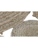 Carpet DKD Home Decor Tropical Jute (200 x 200 x 200 cm)