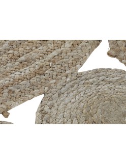 Alfombra DKD Home Decor Tropical Jute (200 x 200 x 200 cm)