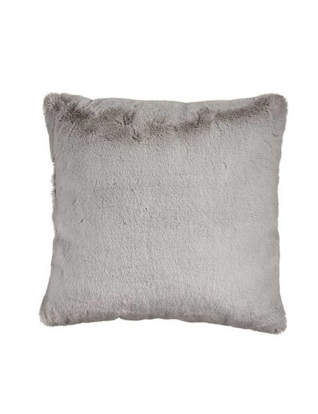 Coussin Avec cheveux Gris Cuir synthétoqie (40 x 2 x 40 cm) Coussin Avec cheveux Gris Cuir synthétoqie (40 x 2 x 40 cm)