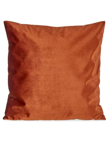 Almofada Poliéster Veludo Laranja (45 x 13 x 45 cm) Almofada Poliéster Veludo Laranja (45 x 13 x 45 cm)