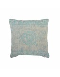 Almofada DKD Home Decor Turquesa Poliéster (45 x 12 x 45 cm)