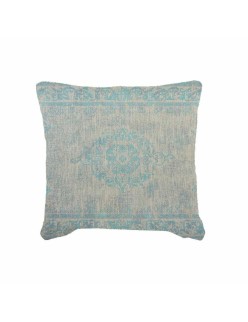 Almofada DKD Home Decor Turquesa Poliéster (45 x 12 x 45 cm)