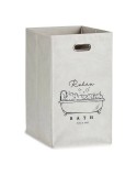Cesto Berilo Relax Bath Bianco Cartone 60 L 35 x 57 x 35 cm Pieghevole