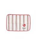 Individual Kinvara Bon Apetit Branco Vermelho