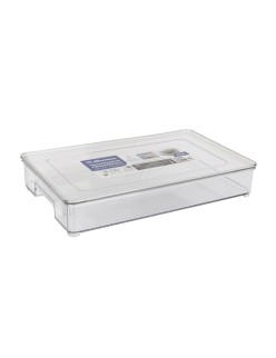 Contenitore per Sistemare Multiuso Quttin Con coperchio (32,5 x 20 x 5,5 cm)