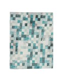 Tablecloth Kinvara CUADROS-A Blue Thin canvas