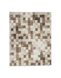 Mantel Kinvara CUADROS-B Beige Loneta