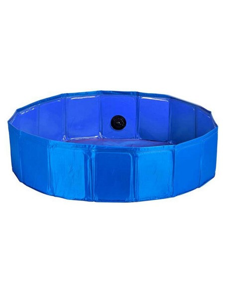 Schwimmbad Abnehmbar Haustiere 120 x 30 x 120 cm Blau