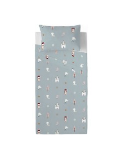 Lenzuolo Superiore Haciendo el Indio Dama Nieves 180 x 270 cm