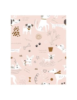 Lenzuolo Superiore Panzup Dog 4 260 x 270 cm