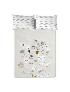 Top sheet Panzup Gatos 2 160 x 270 cm (Single)
