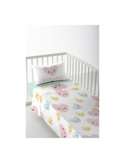Drap de lit de bébé Cool Kids Kokoro 100 x 130 cm