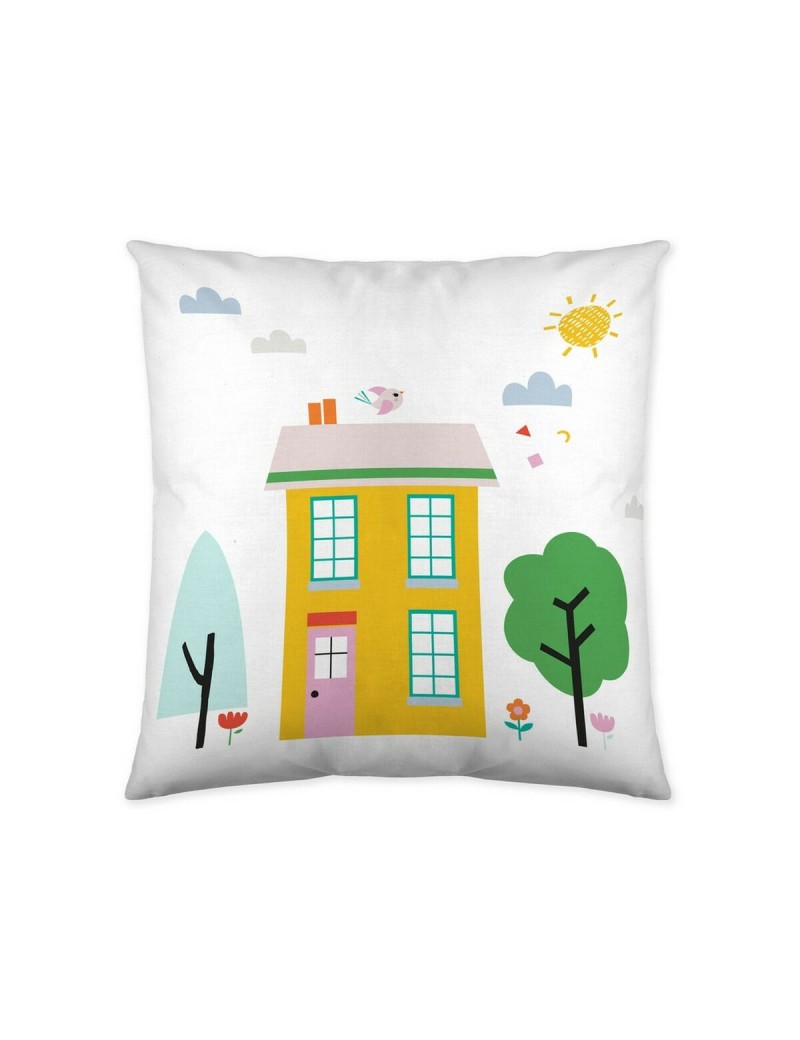 Capa de travesseiro Lemon Ribbon Traffic (50 x 50 cm)