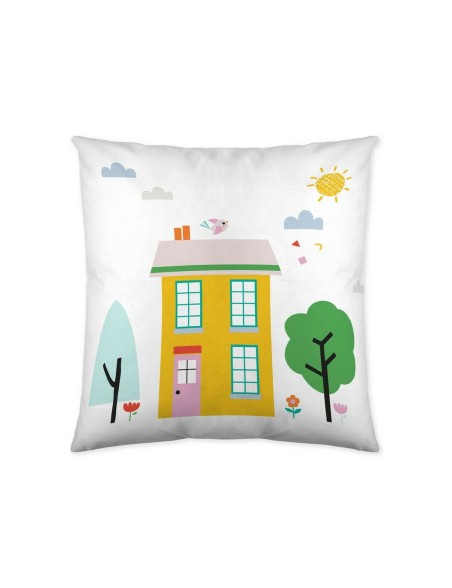 Capa de travesseiro Lemon Ribbon Traffic (50 x 50 cm)