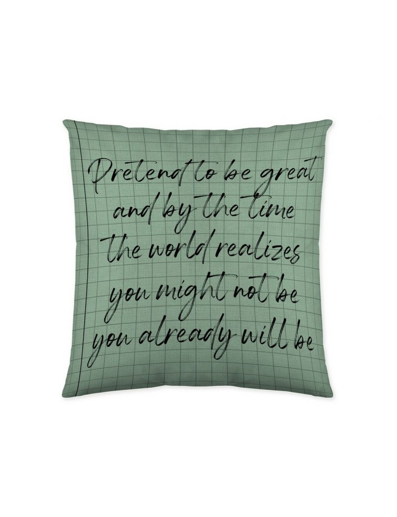 Housse de coussin Naturals Scrabble (50 x 50 cm)