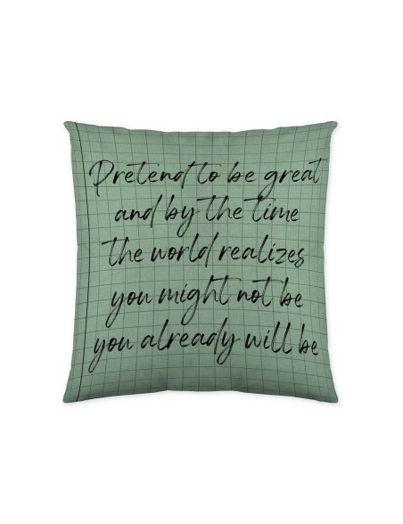Housse de coussin Naturals Scrabble (50 x 50 cm)