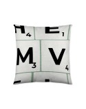 Capa de travesseiro Naturals Scrabble (50 x 50 cm)