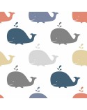 Cot Quilt Cover Cool Kids Mouse Adrian Reversible 115 x 145 + 20 cm