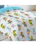 Capa nórdica Naturals Cool Dude Solteiro 150 x 220 cm