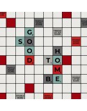Copripiumino Naturals Scrabble Osimano 260 x 220 cm