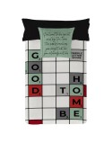 Copripiumino Naturals Scrabble Osimano 260 x 220 cm