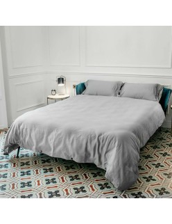 Bettdeckenbezug Naturals Tencel Grau Double size 220 x 220 cm