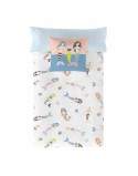 Copripiumino Naturals Mermaids Singolo 180 x 220 cm